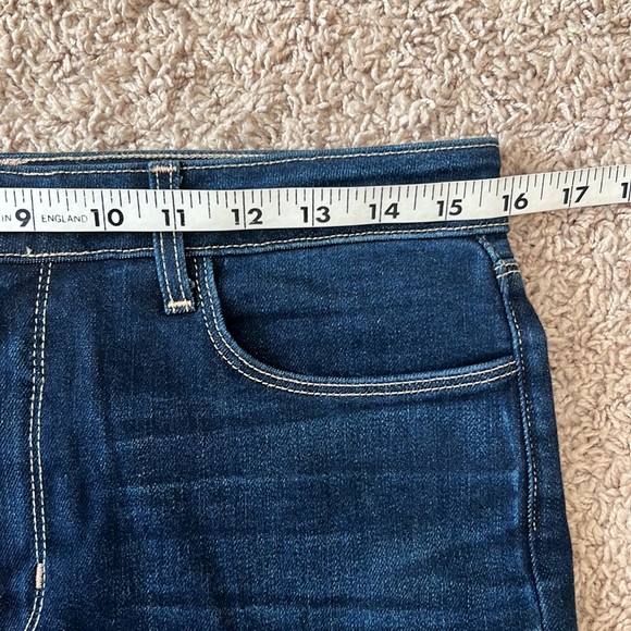 L'AGENCE Bell High-Rise Flare Marty Women Sz 30 Indigo bell Bottom Stretch Jeans - Picture 5 of 10